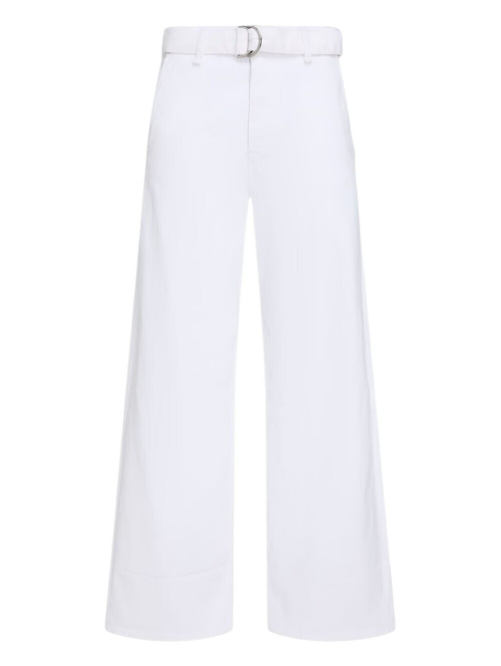 NWT Rag & Bone The Andi Belted High Rise Ankle Wide Leg Jeans Optic White Sz 30 - Picture 2 of 13